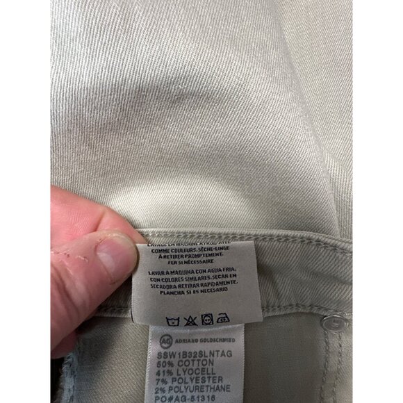 AG Adriano Goldschmied Farrah Ankle Seamless High-Rise Skinny Jeans Size 27R - Picture 8 of 12